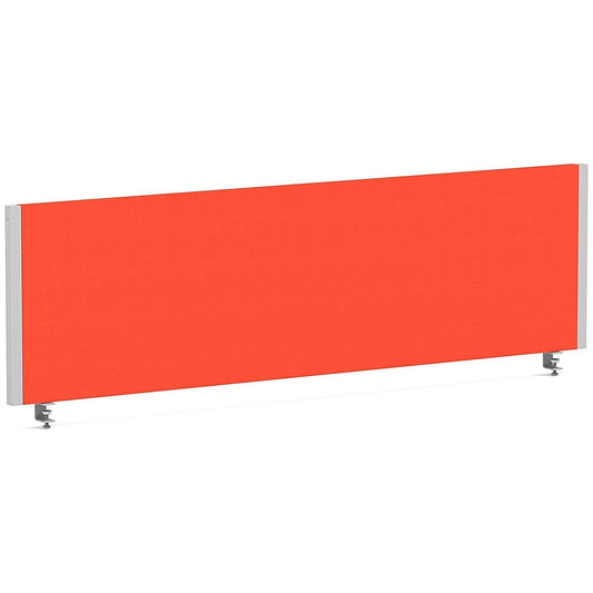 Impulse Evolve Plus Bench Screen, 1400 x 400mm, Silver Frame, Tabasco Orange Easy2Order : LEB117