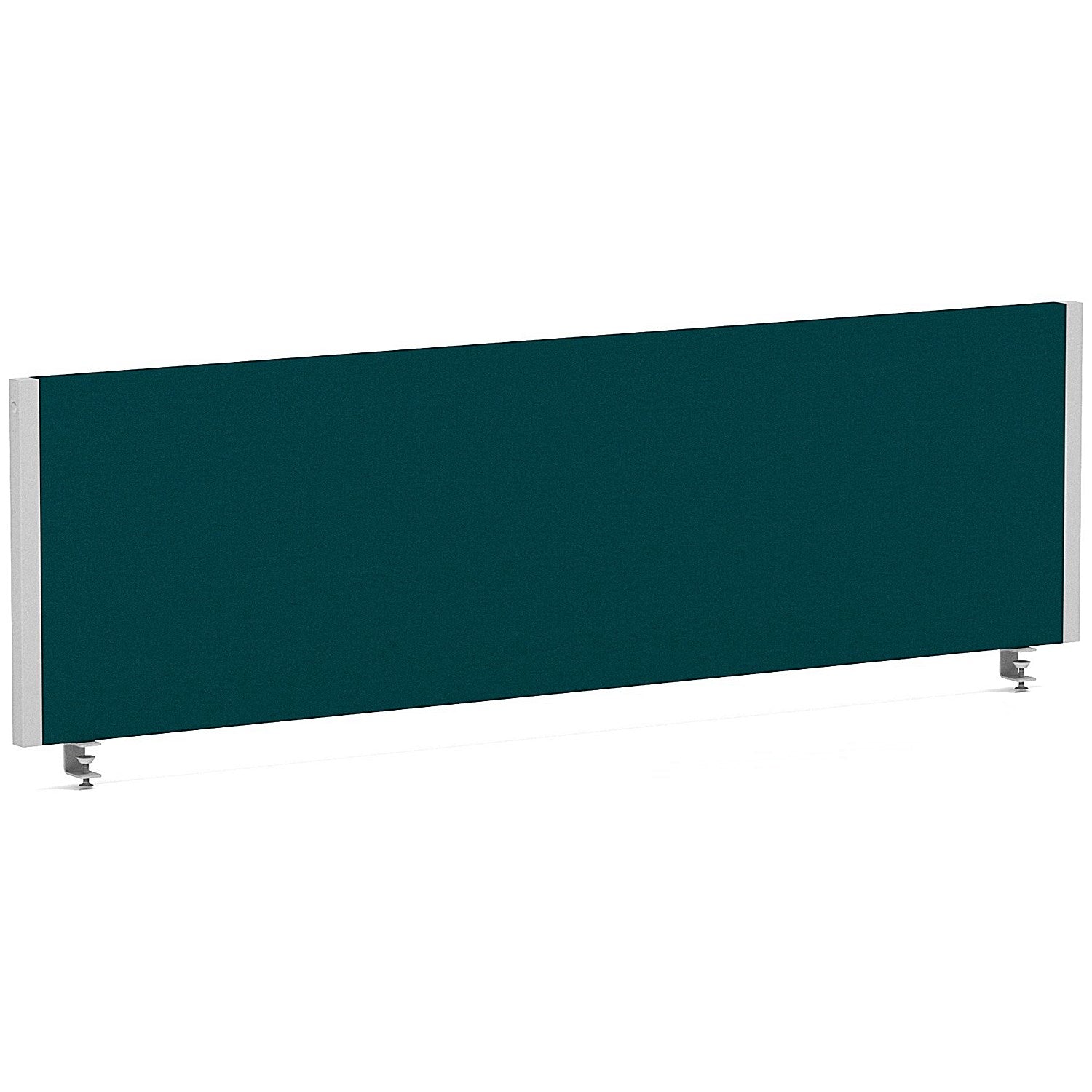 Impulse Evolve Plus Bench Screen, 1400 x 400mm, Silver Frame, Maringa Teal Easy2Order : LEB118