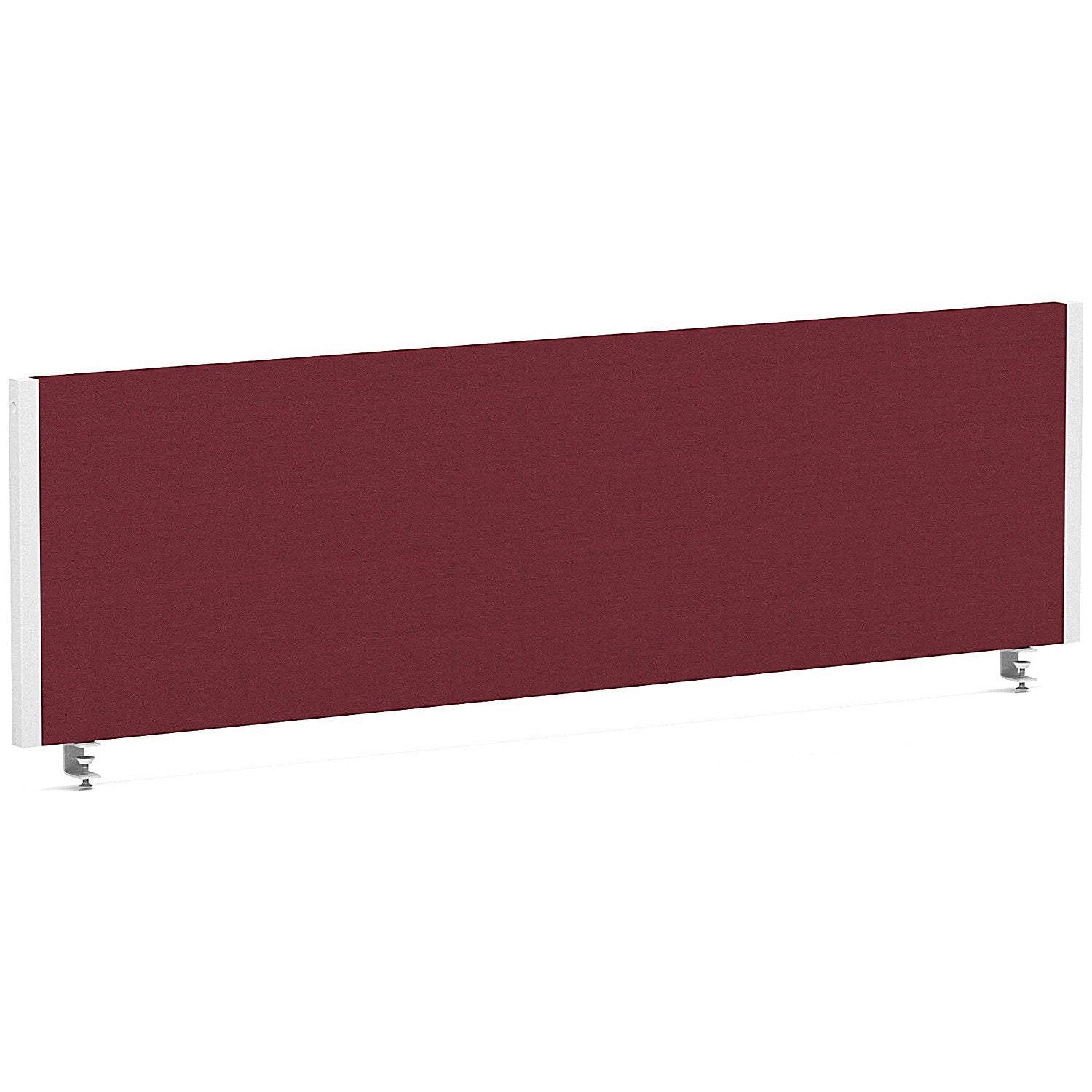 Impulse Evolve Plus Bench Screen, 1400 x 400mm, White Frame, Ginseng Chilli Easy2Order : LEB128