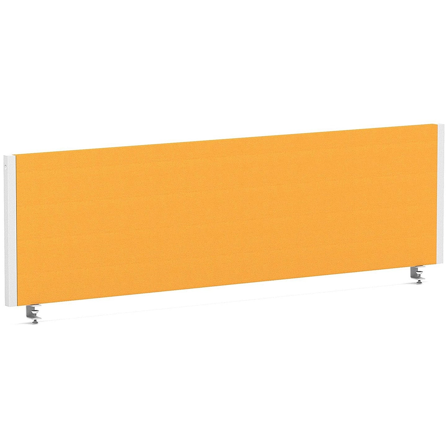 Impulse Evolve Plus Bench Screen, 1400 x 400mm, White Frame, Senna Yellow Easy2Order : LEB129