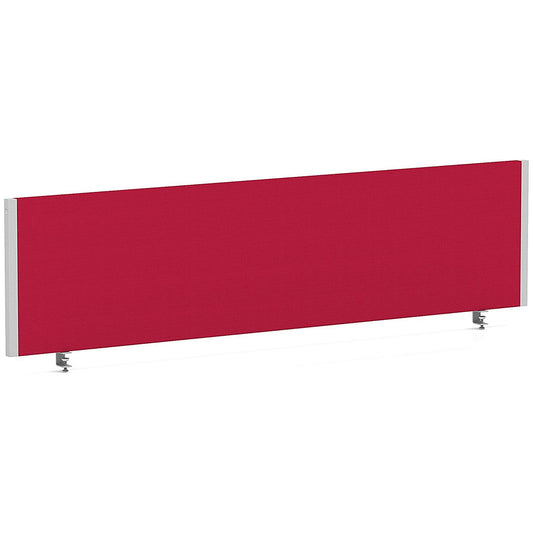 Impulse Evolve Plus Bench Screen, 1600 x 400mm, Silver Frame, Bergamot Cherry Easy2Order : LEB132