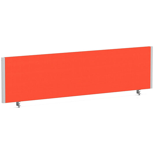 Impulse Evolve Plus Bench Screen, 1600 x 400mm, Silver Frame, Tabasco Orange Easy2Order : LEB133