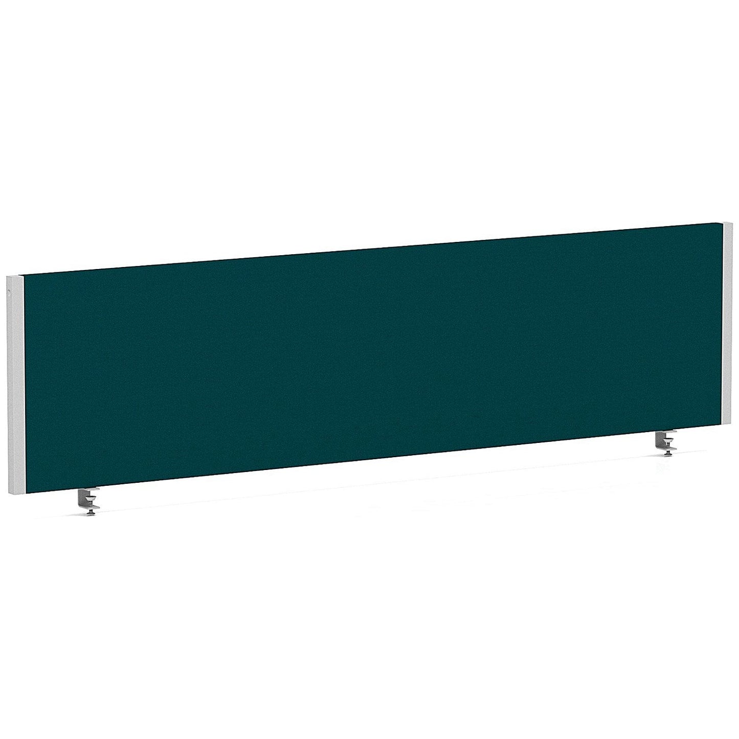 Impulse Evolve Plus Bench Screen, 1600 x 400mm, Silver Frame, Maringa Teal Easy2Order : LEB134