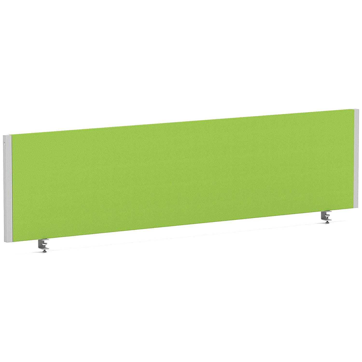 Impulse Evolve Plus Bench Screen, 1600 x 400mm, Silver Frame, Myrrh Green Easy2Order : LEB138