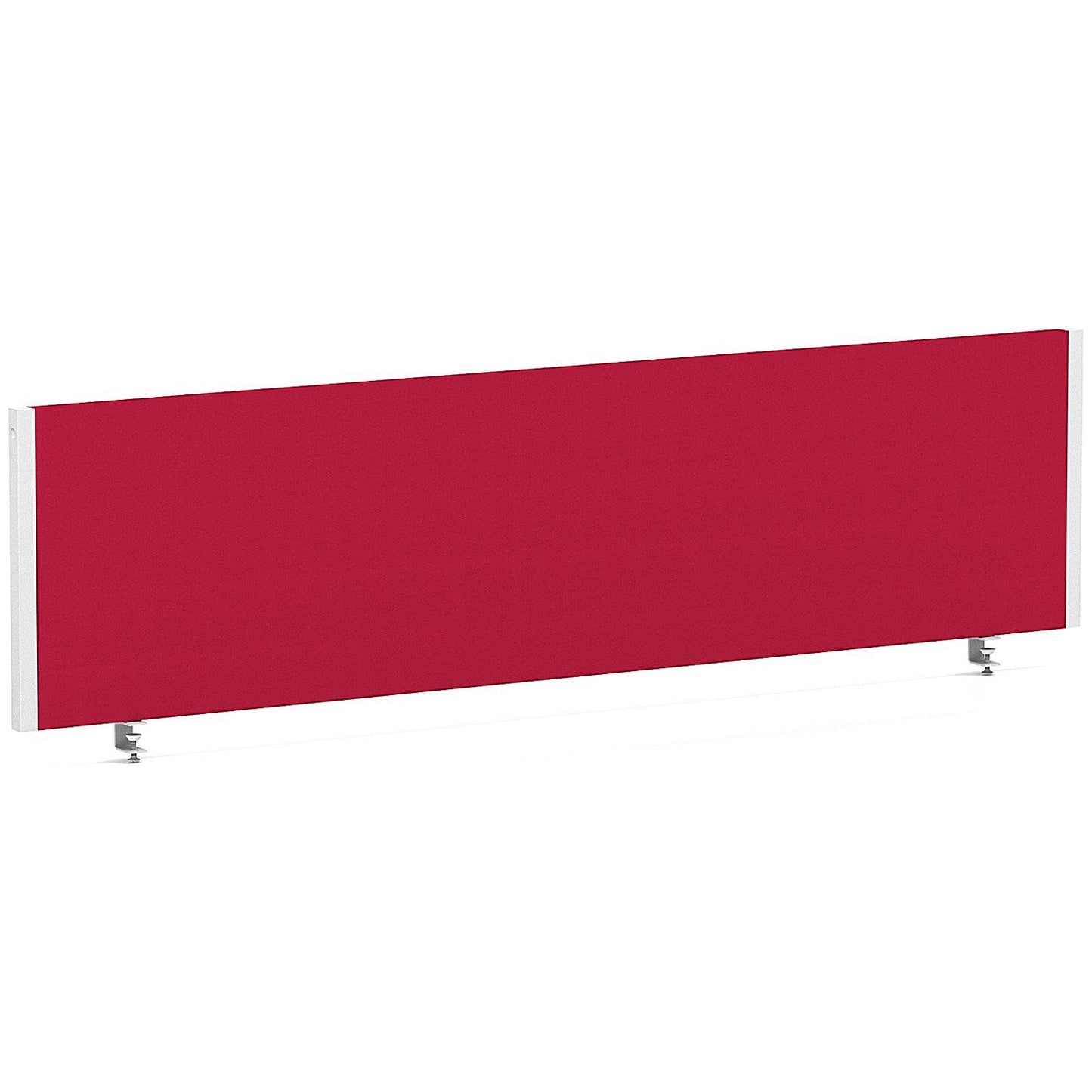 Impulse Evolve Plus Bench Screen, 1600 x 400mm, White Frame, Bergamot Cherry Easy2Order : LEB140