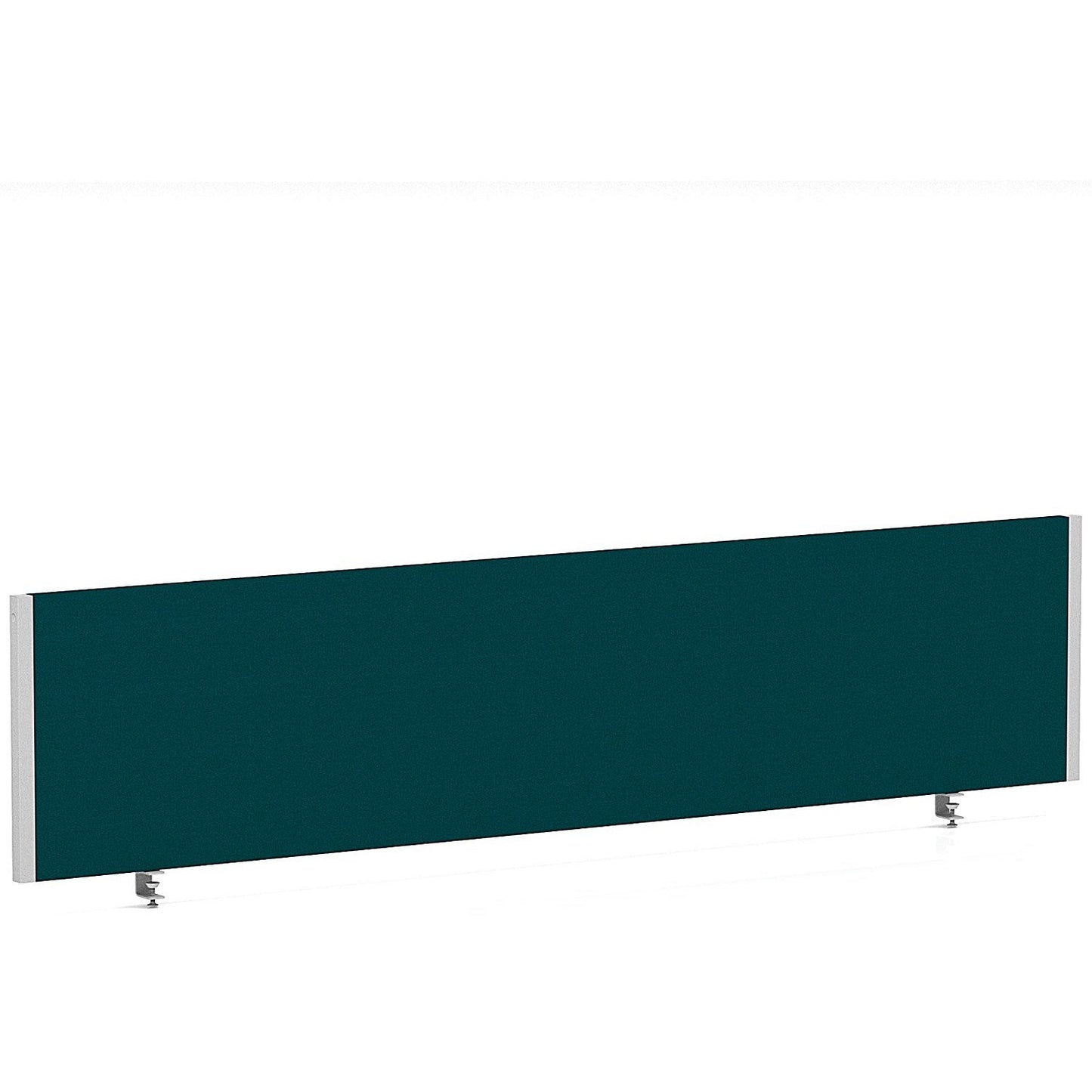 Impulse Evolve Plus Bench Screen, 1800 x 400mm, Silver Frame, Maringa Teal Easy2Order : LEB150