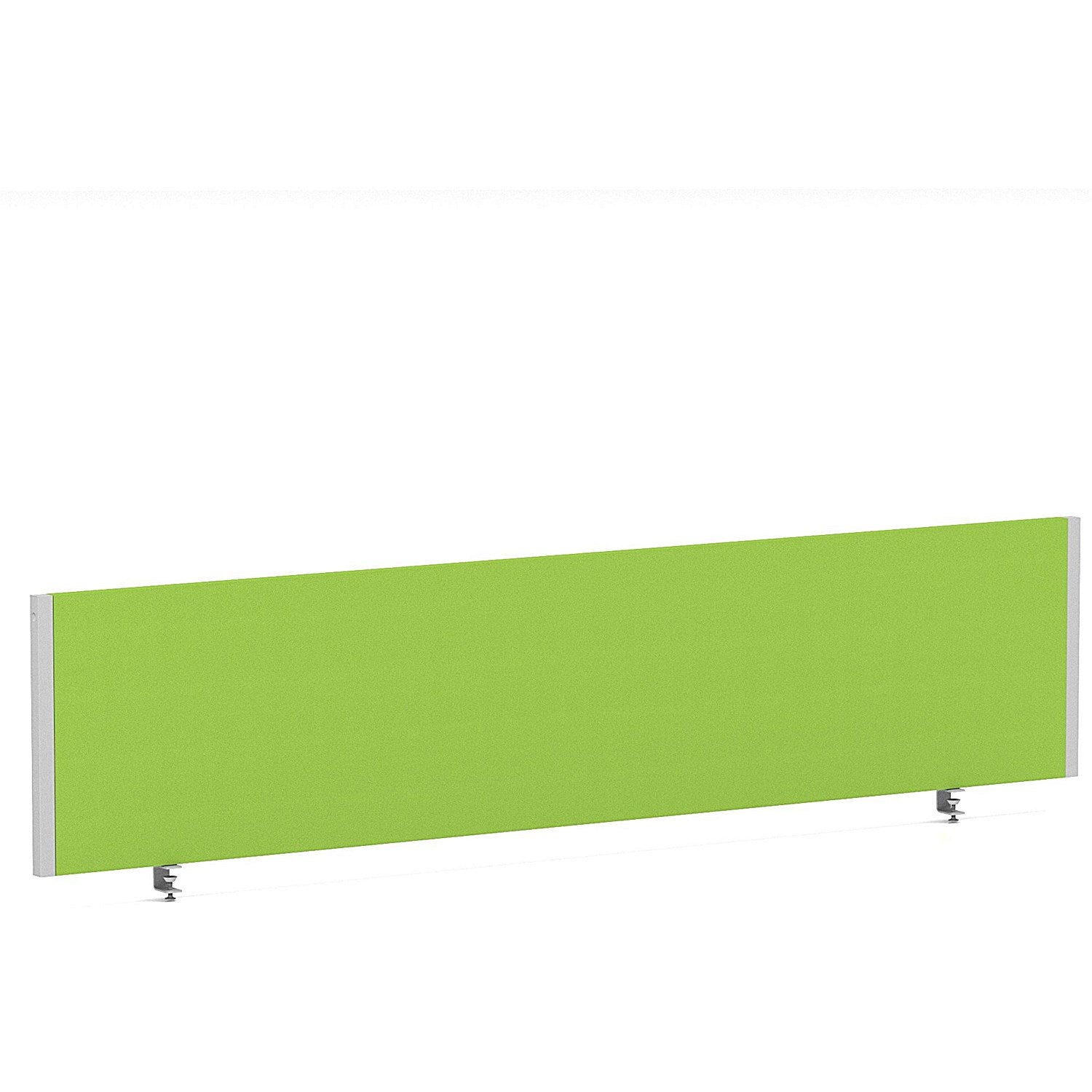 Impulse Evolve Plus Bench Screen, 1800 x 400mm, Silver Frame, Myrrh Green Easy2Order : LEB154