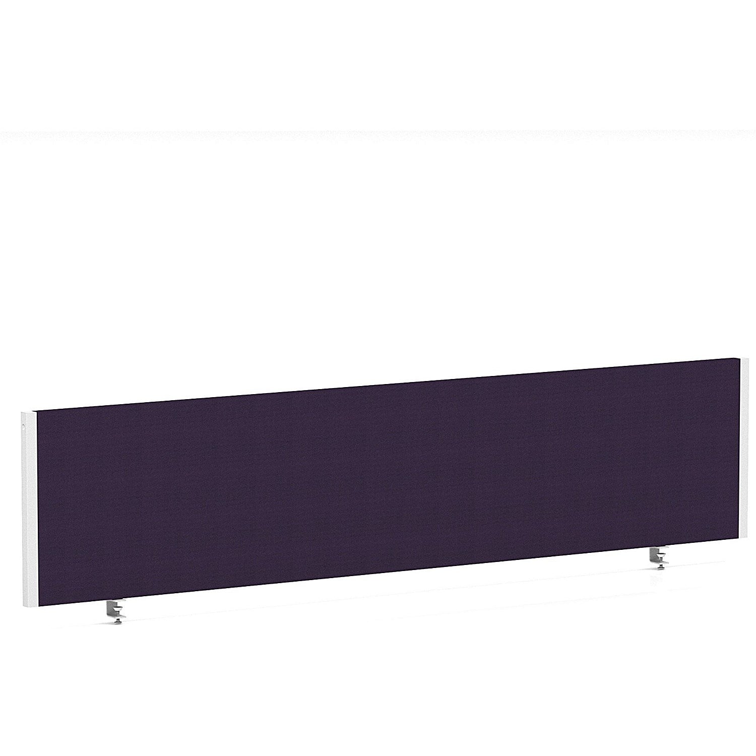 Impulse Evolve Plus Bench Screen, 1800 x 400mm, White Frame, Tansy Purple Easy2Order : LEB159