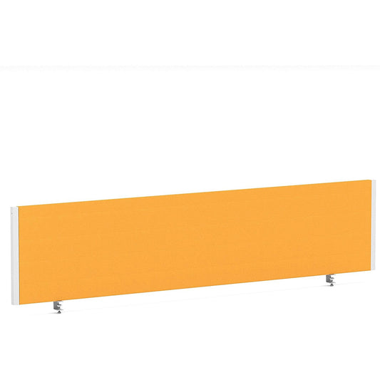 Impulse Evolve Plus Bench Screen, 1800 x 400mm, White Frame, Senna Yellow Easy2Order : LEB161