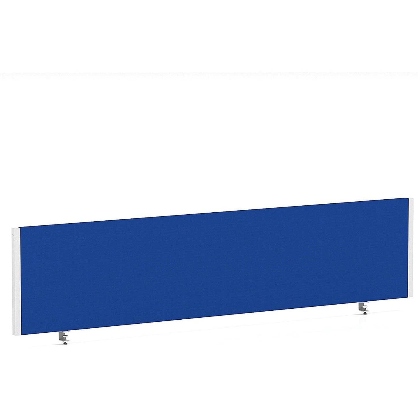 Impulse Evolve Plus Bench Screen, 1800 x 400mm, White Frame, Stevia Blue Easy2Order : LEB163