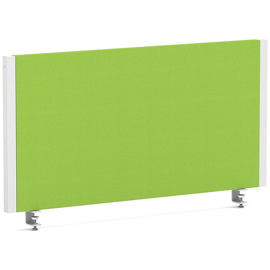 Impulse Evolve Plus Bench Screen, 800 x 400mm, White Frame, Myrrh Green Easy2Order : LEB183