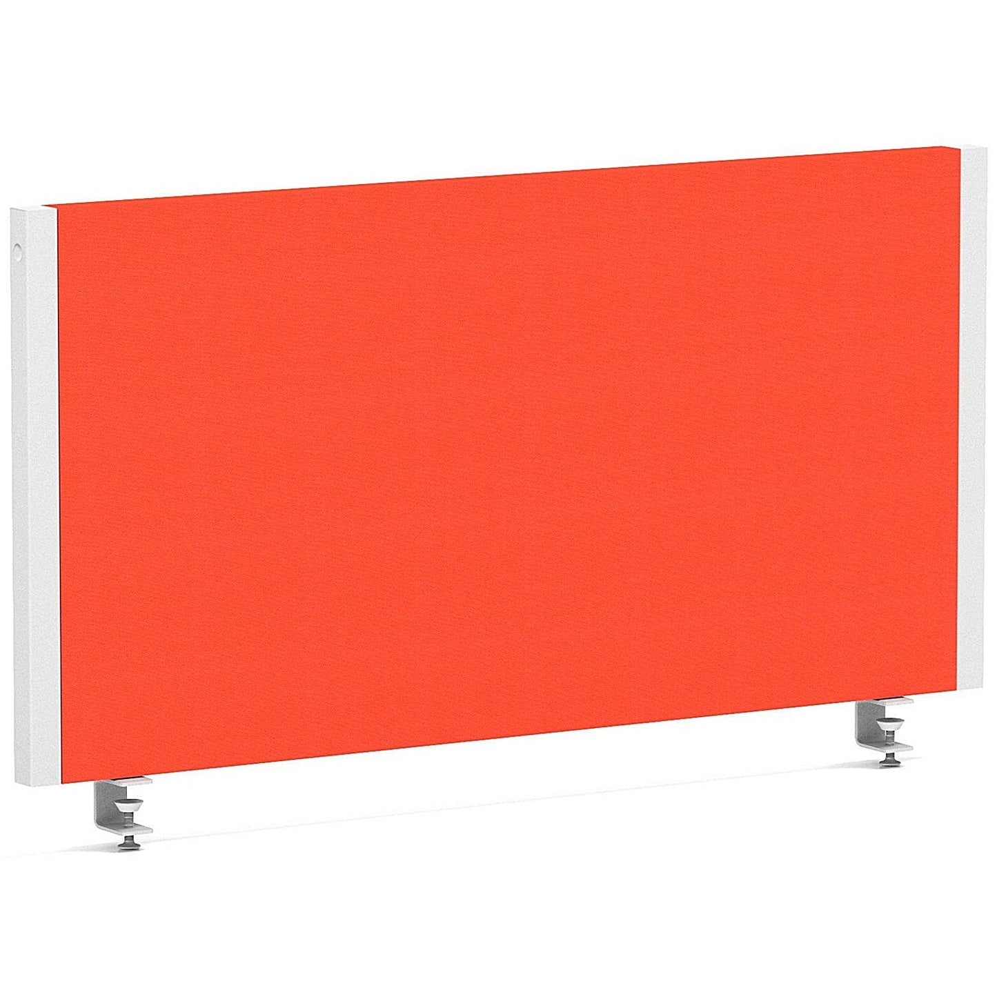 Impulse Evolve Plus Bench Screen, 800 x 400mm, White Frame, Tabasco Orange Easy2Order : LEB186