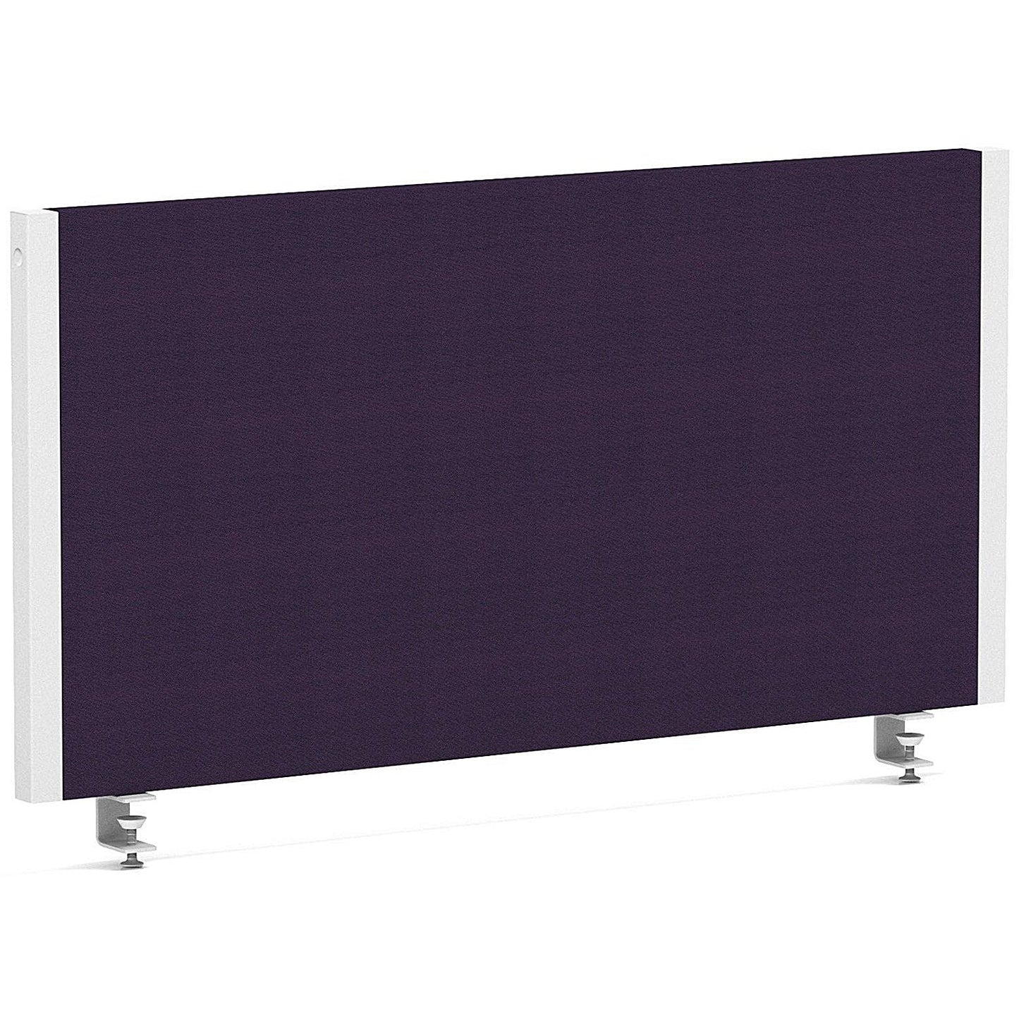 Impulse Evolve Plus Bench Screen, 800 x 400mm, White Frame, Tansy Purple Easy2Order : LEB187