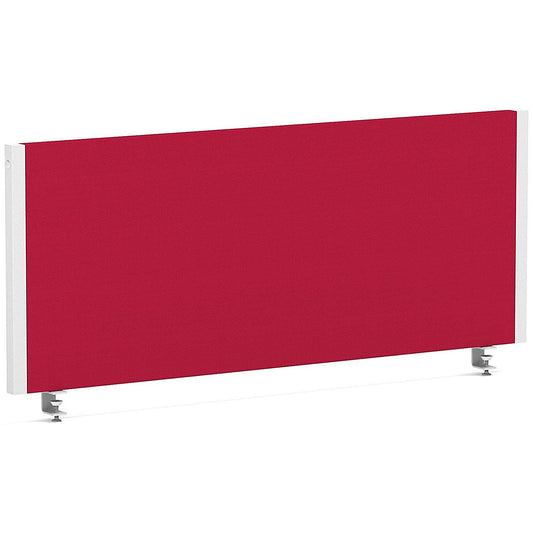 Impulse Evolve Plus Bench Screen, 1000 x 400mm, White Frame, Bergamot Cherry Easy2Order : LEB188