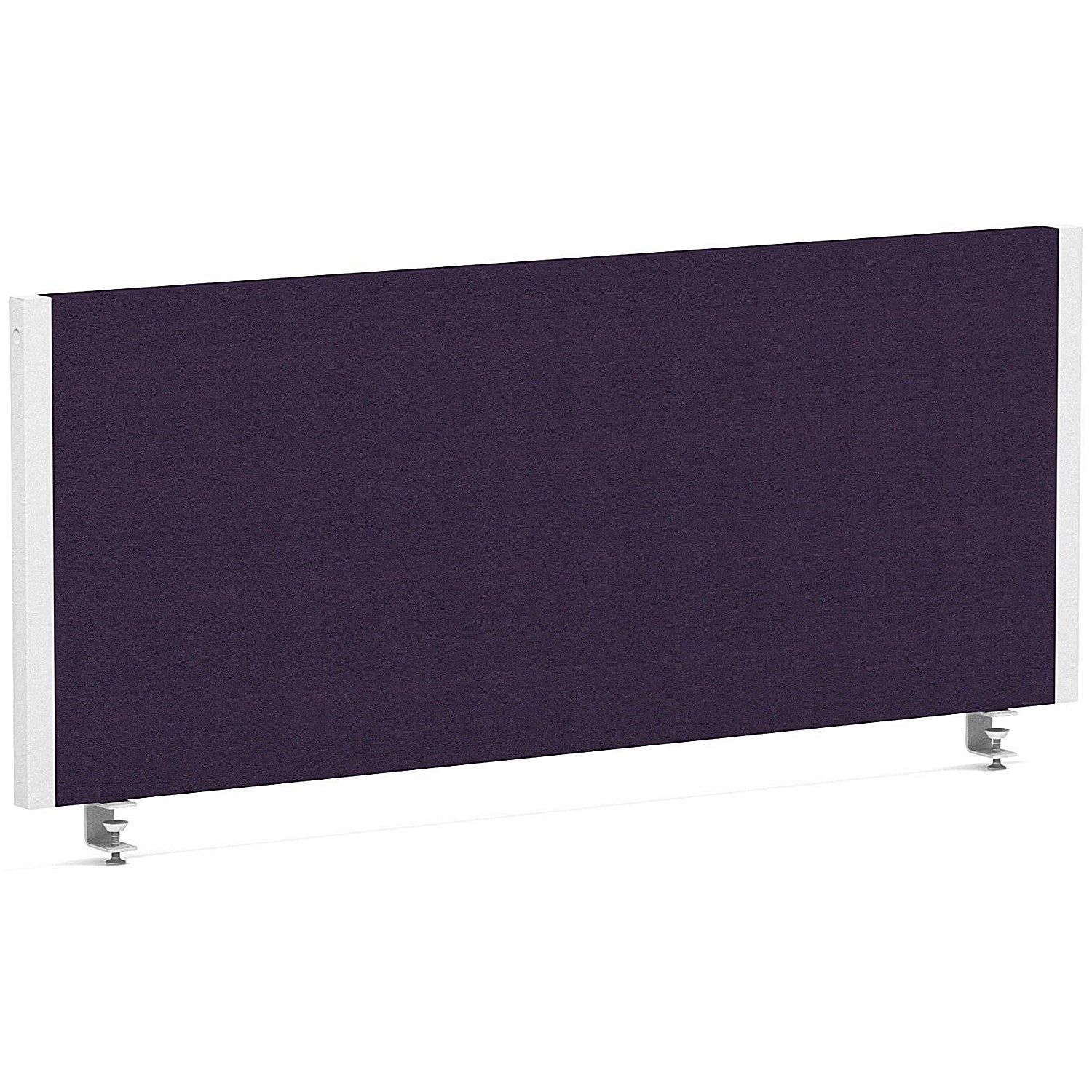 Impulse Evolve Plus Bench Screen, 1000 x 400mm, White Frame, Tansy Purple Easy2Order : LEB195