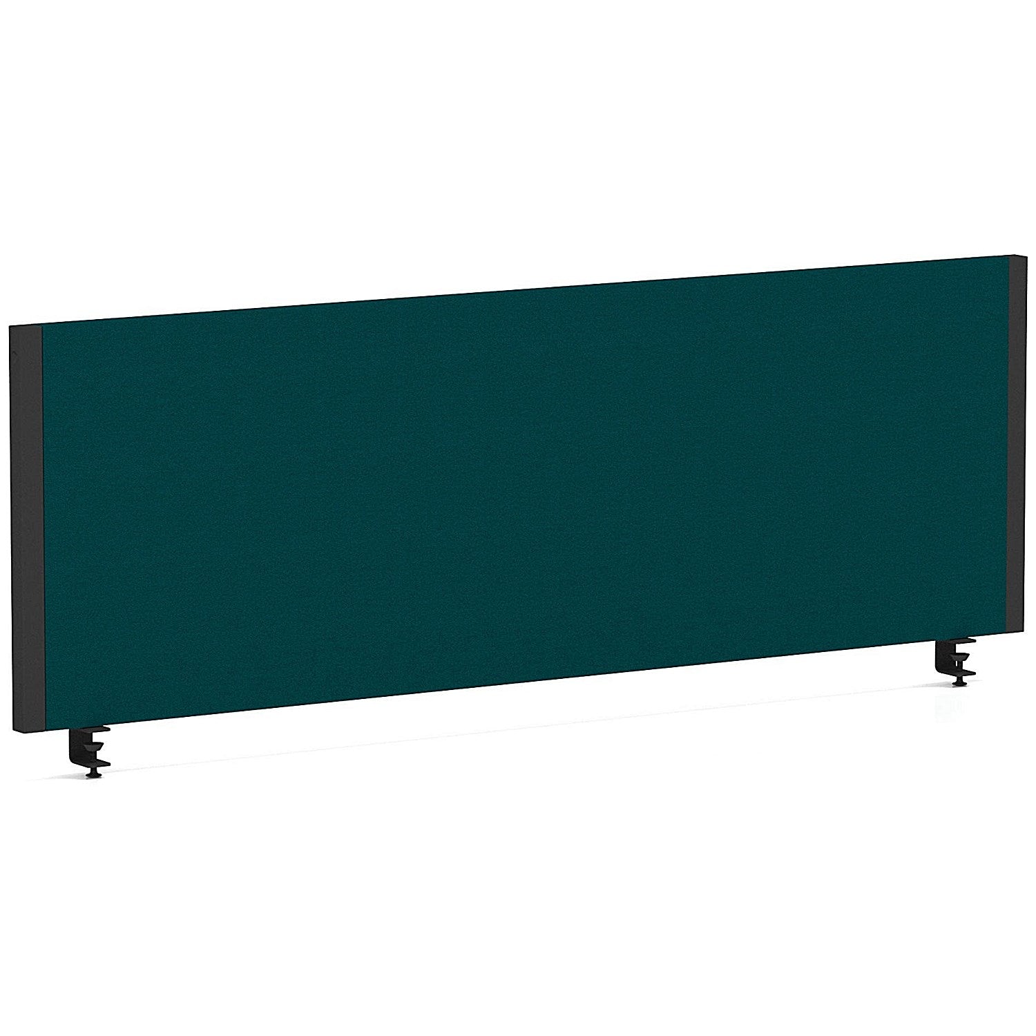 Impulse Evolve Plus Bench Screen, 1200 x 400mm, Black Frame, Maringa Teal Easy2Order : LEB214