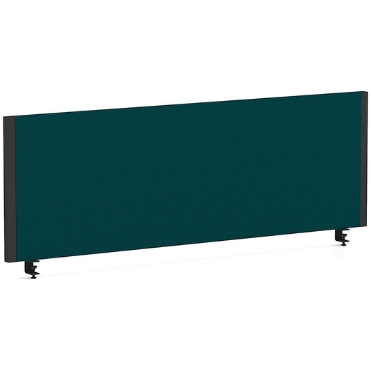 Impulse Evolve Plus Bench Screen, 1200 x 400mm, Black Frame, Maringa Teal Easy2Order : LEB214