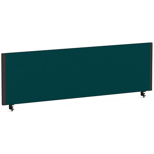 Impulse Evolve Plus Bench Screen, 1400 x 400mm, Black Frame, Maringa Teal Easy2Order : LEB222
