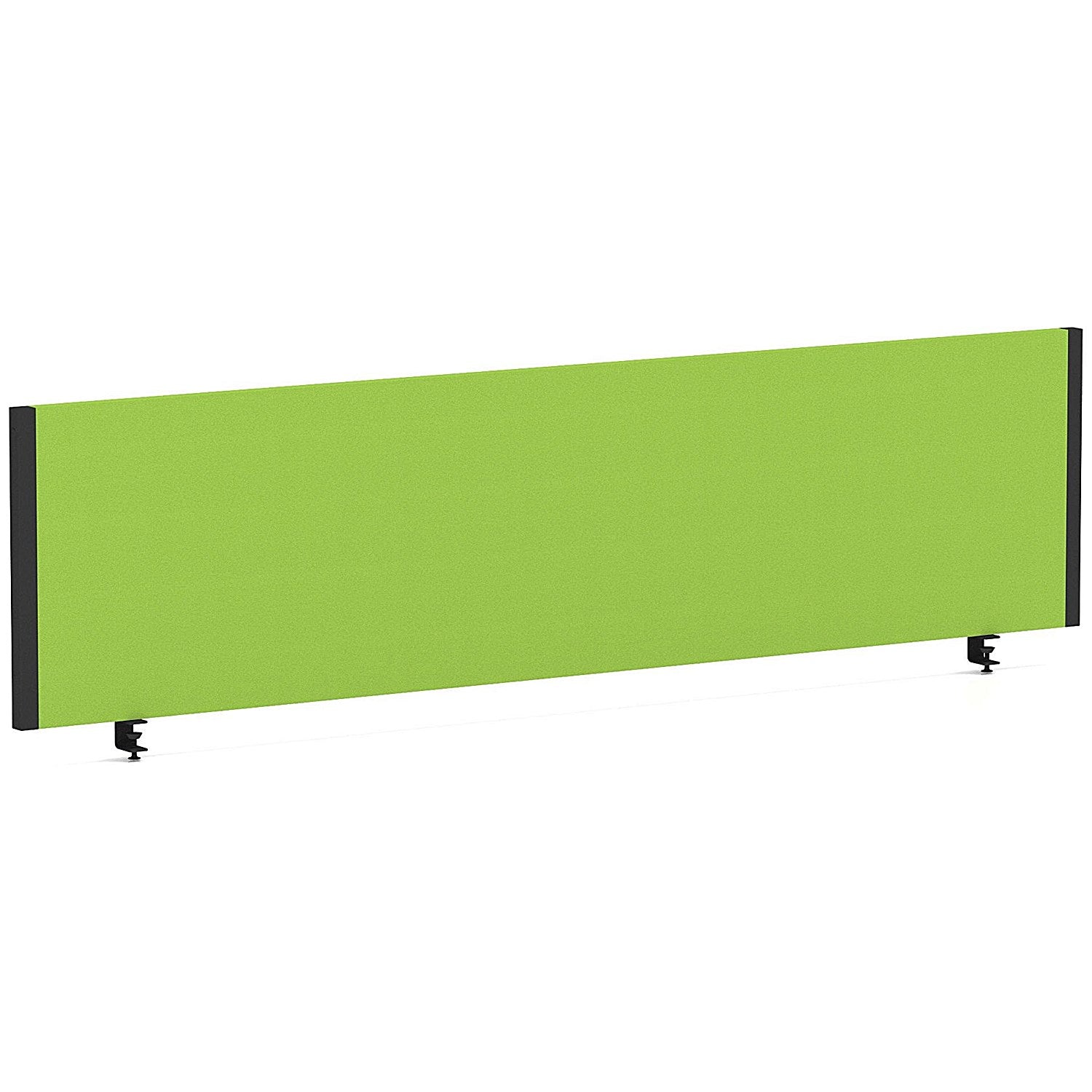 Impulse Evolve Plus Bench Screen, 1600 x 400mm, Black Frame, Myrrh Green Easy2Order : LEB231