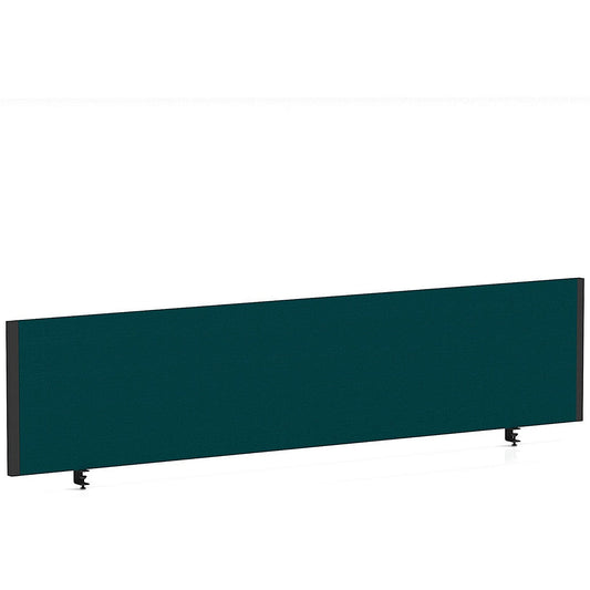 Impulse Evolve Plus Bench Screen, 1800 x 400mm, Black Frame, Maringa Teal Easy2Order : LEB238
