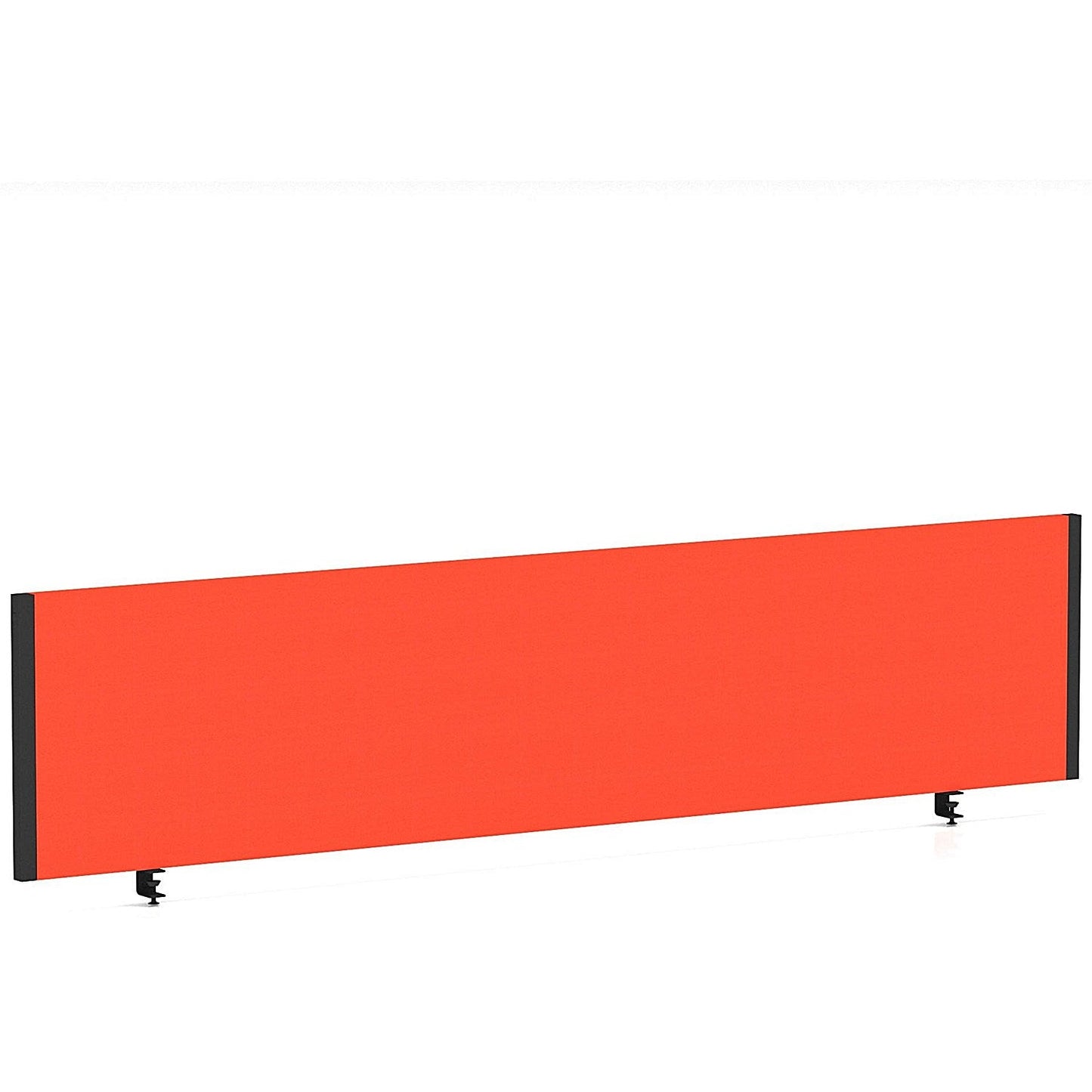 Impulse Evolve Plus Bench Screen, 1800 x 400mm, Black Frame, Tabasco Orange Easy2Order : LEB242