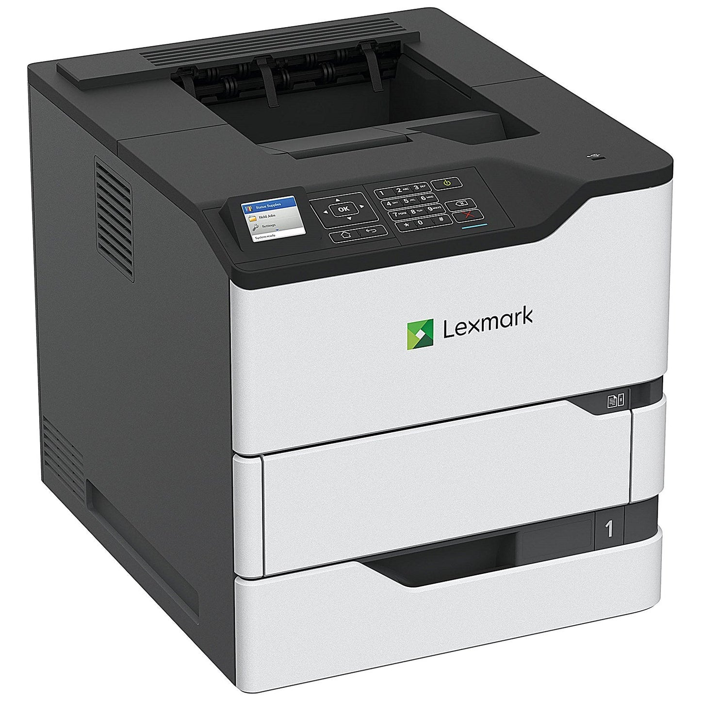 Lexmark MS823dn A4 Wired Mono Laser Printer, White Easy2Order : LEX67236