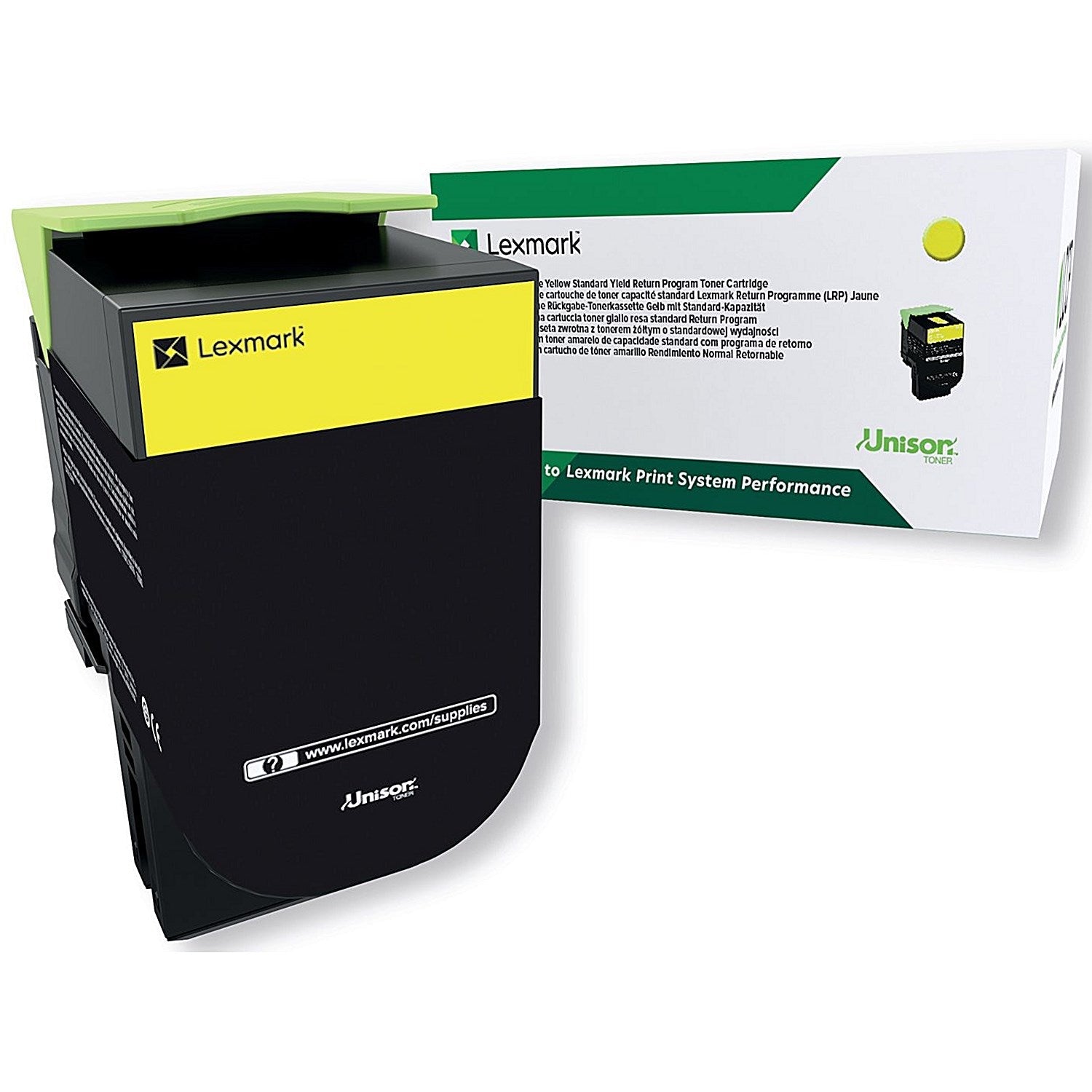 Lexmark CS/CX331 Return Programme 1.5K Toner Cartridge Yellow 20N20Y0 Easy2Order : LEX69745