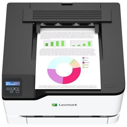 Lexmark CS331dw A4 Wireless Colour Laser Printer, White