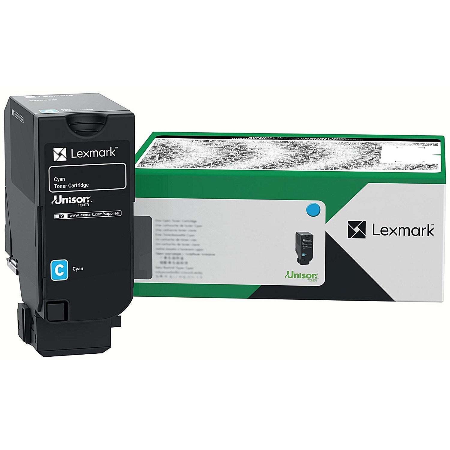 Lexmark CS/CX730 Return Programme 10.5K Toner Cartridge High Yield Cyan 71C2HC0 Easy2Order : LEX72821