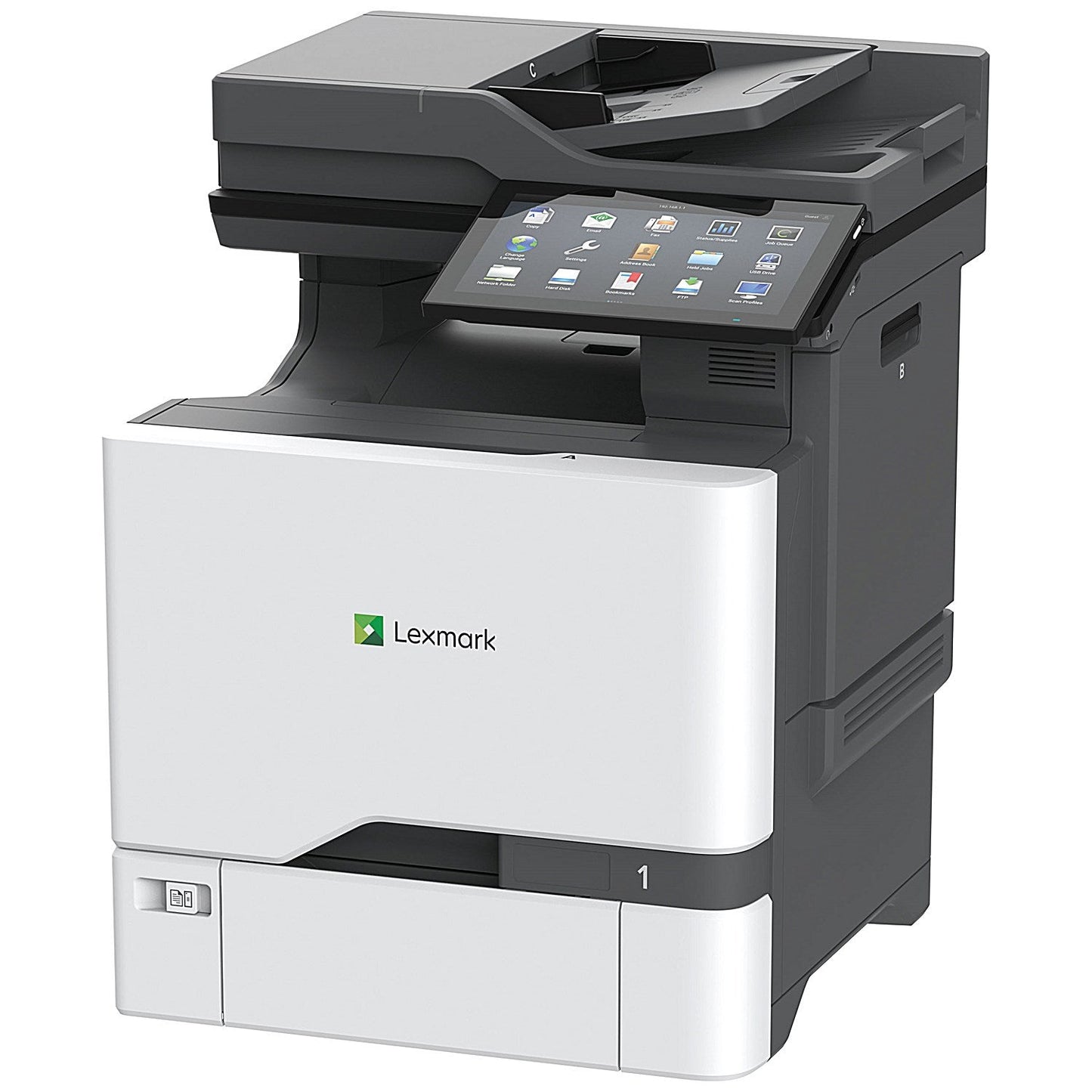 Lexmark CX735adse A4 Wired 4-in-1 Colour Laser Printer, White