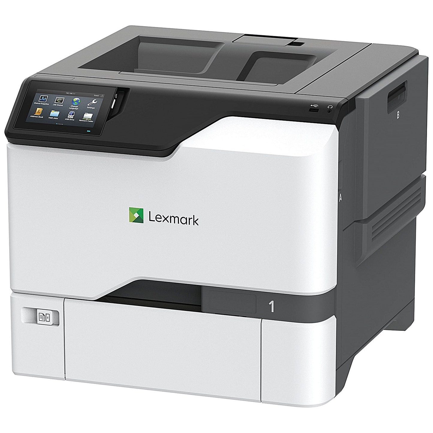 Lexmark CS730de A4 Wired Colour Laser Printer, White