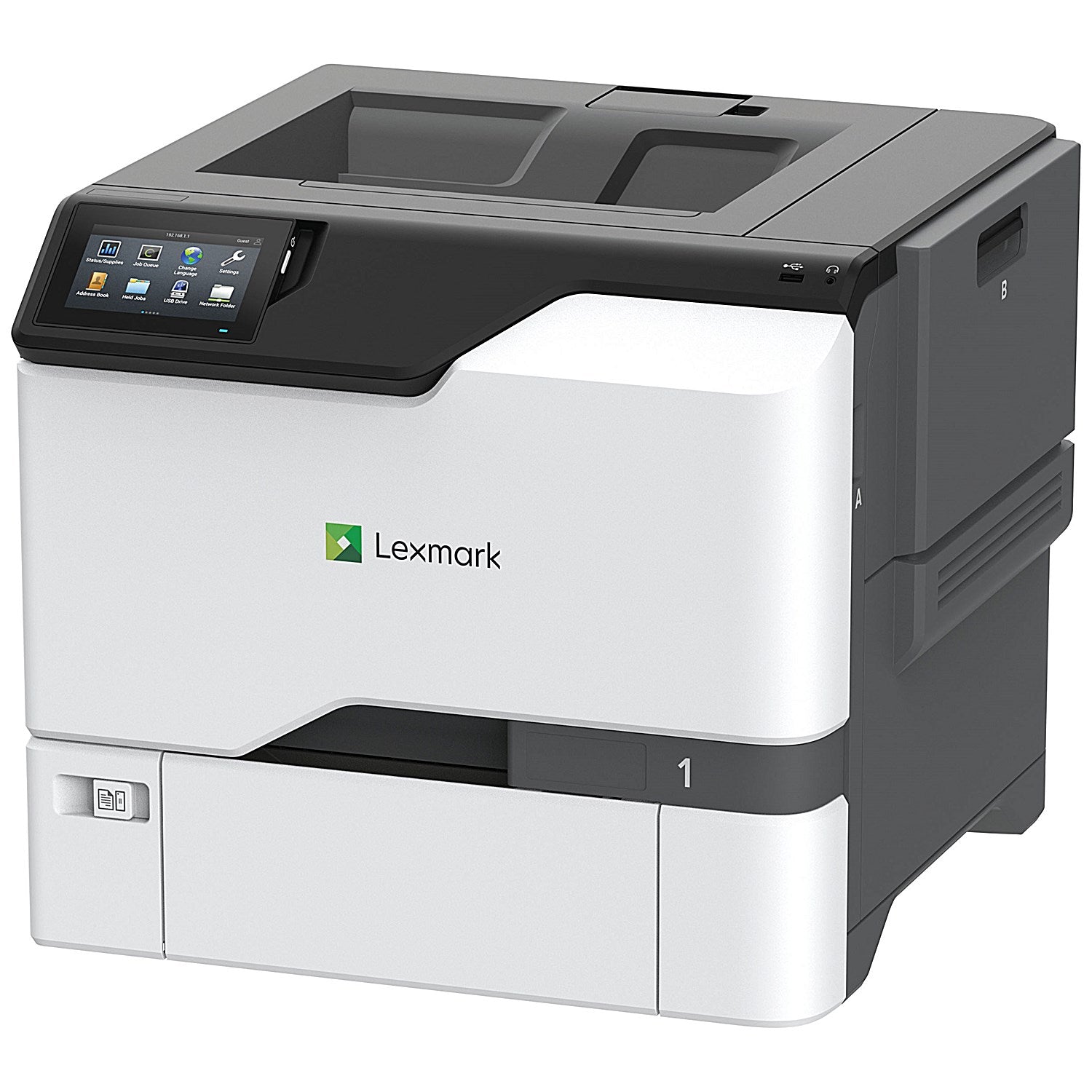 Lexmark CS735de A4 Wired Colour Laser Printer, White Easy2Order : LEX73845