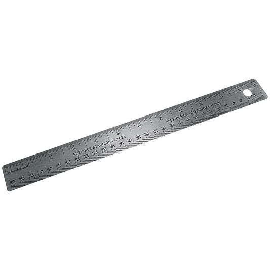 Stainless Steel 30cm/300mm Ruler Easy2Order : LL95697