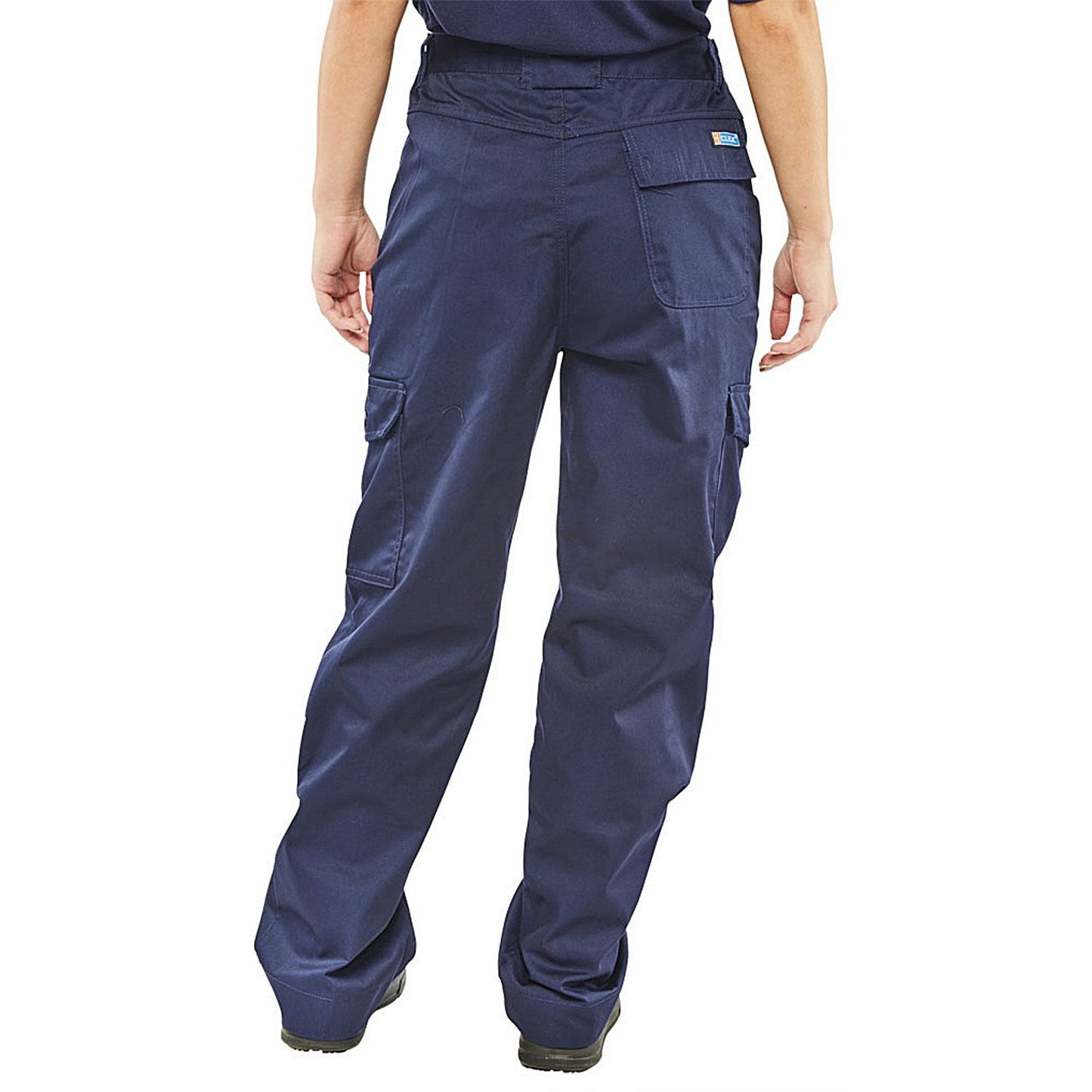 Beeswift Ladies Polycotton Trousers, Navy Blue, 32 Easy2Order : LPCTHWN32