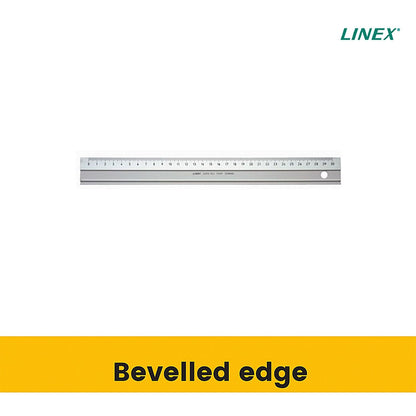 Linex Hobby Cutting Ruler 300mm Aluminium