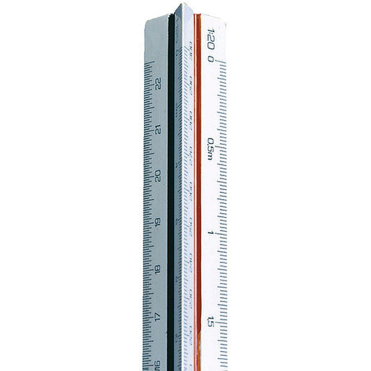 Linex Triangular Scale Ruler, 1:500-2500, 30cm Easy2Order : LX10175