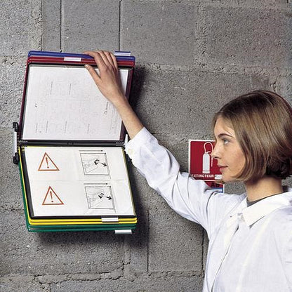 Tarifold Wall Display Unit 10 Pocket Assorted