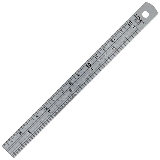 Linex Steel Ruler 150mm
