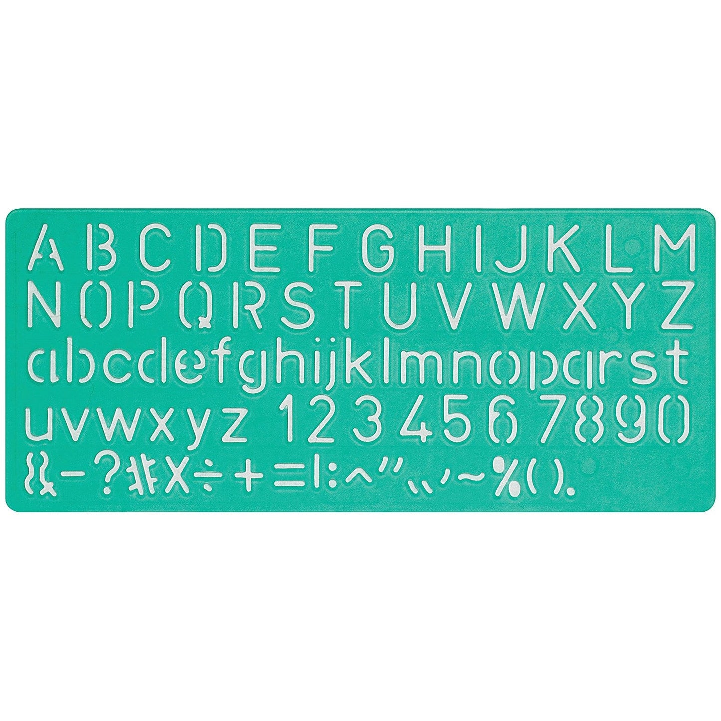 Linex Lettering Stencil Set, 10/20/30mm Lettering Height, Pack of 3 Easy2Order : LX85001
