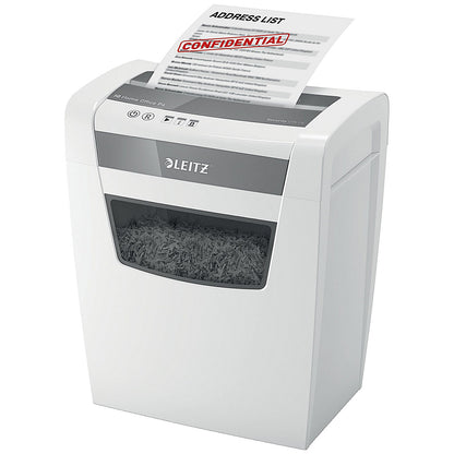 Leitz IQ Home Office P-4 Cross-Cut Paper Shredder, 23 Litres