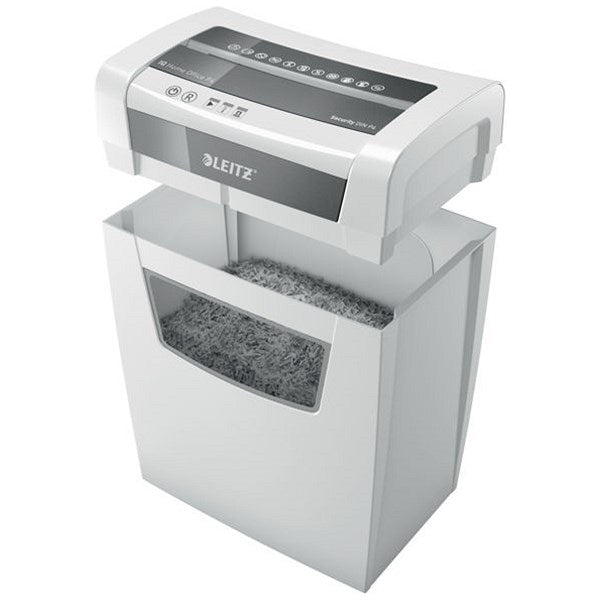 Leitz IQ Home Office P-4 Cross-Cut Paper Shredder, 23 Litres