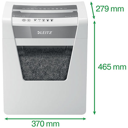 Leitz IQ Office P-5 Micro-Cut Paper Shredder, 23 Litres