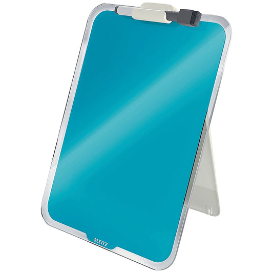 Leitz Cosy Glass Desktop Easel, Calm Blue Easy2Order : LZ12488