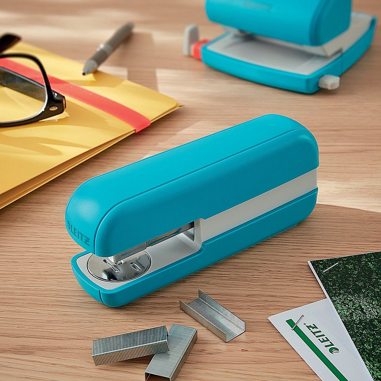 Leitz Cosy Stapler Capacity 30 Sheets Calm Blue Easy2Order : LZ12532