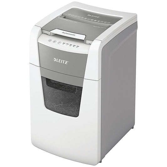 Leitz IQ Autofeed Small Office 100 Automatic P-4 Cross-Cut Paper Shredder, 34 Litres