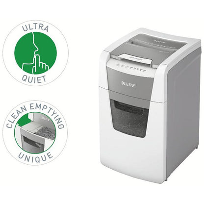 Leitz IQ Autofeed Office 150 P-5 Micro-Cut Shredder, 44 Litres