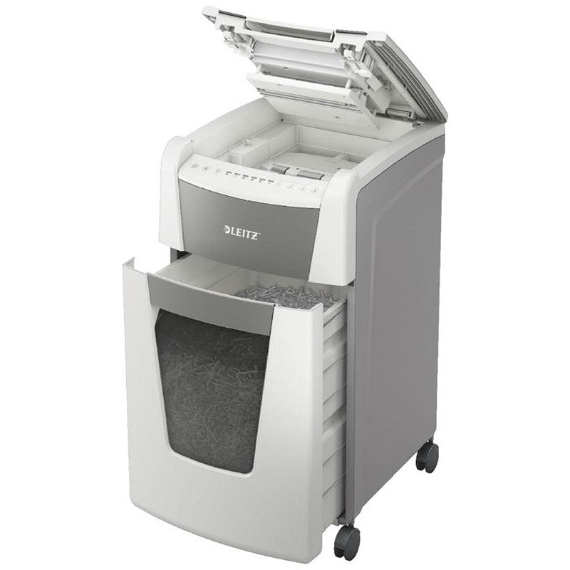 Leitz IQ Autofeed Office 300 P-5 Micro-Cut Shredder, 60 Litres