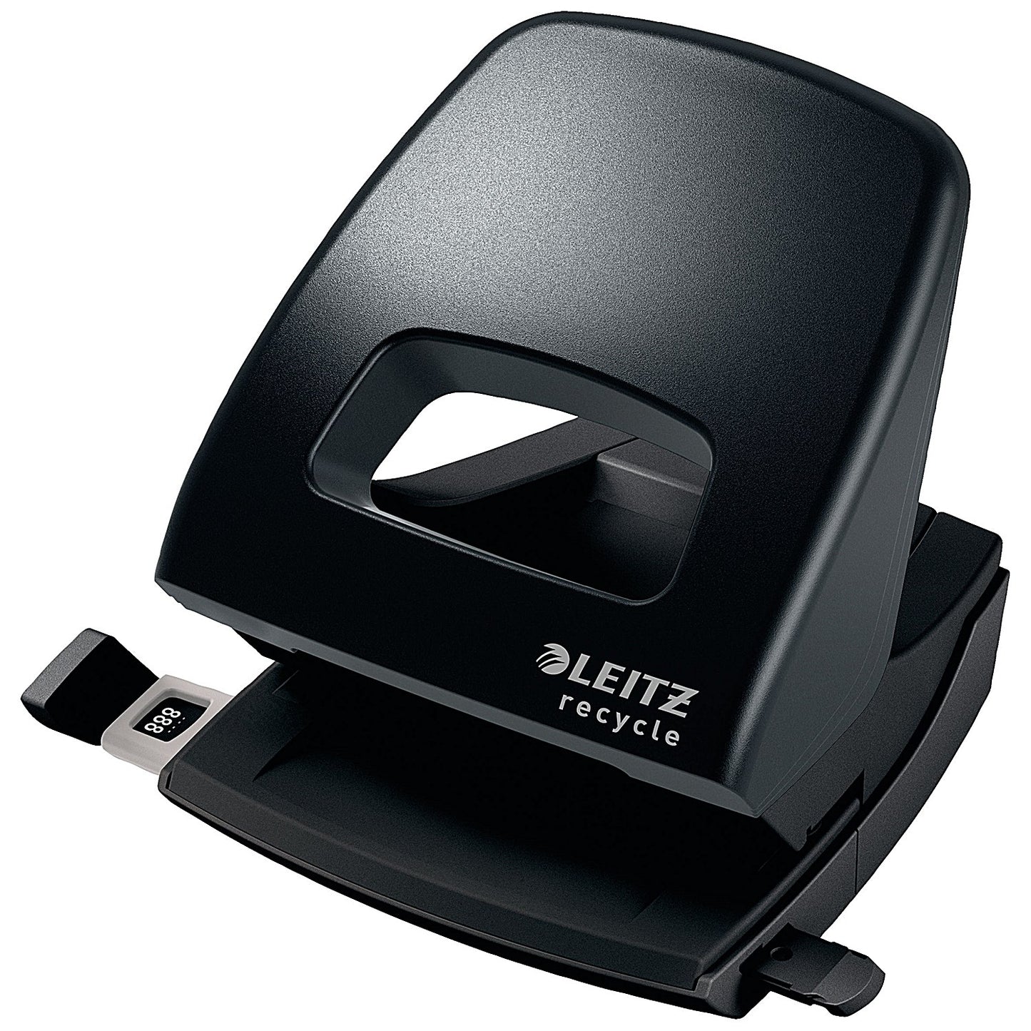 Leitz NeXXt Recycled 2 Hole Punch, Capacity 30 Sheets, Black