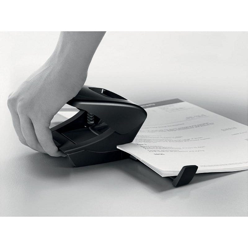 Leitz NeXXt Recycled 2 Hole Punch, Capacity 30 Sheets, Black