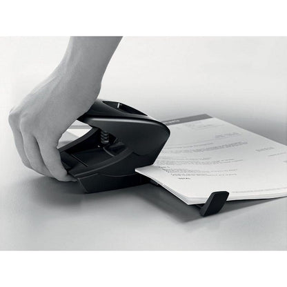 Leitz NeXXt Recycled 2 Hole Punch, Capacity 30 Sheets, Black